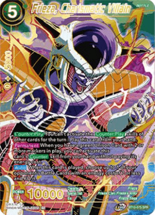 Dragon Ball Super BT10 Frieza, Charismatic Villain (V.2 - Special Rare)