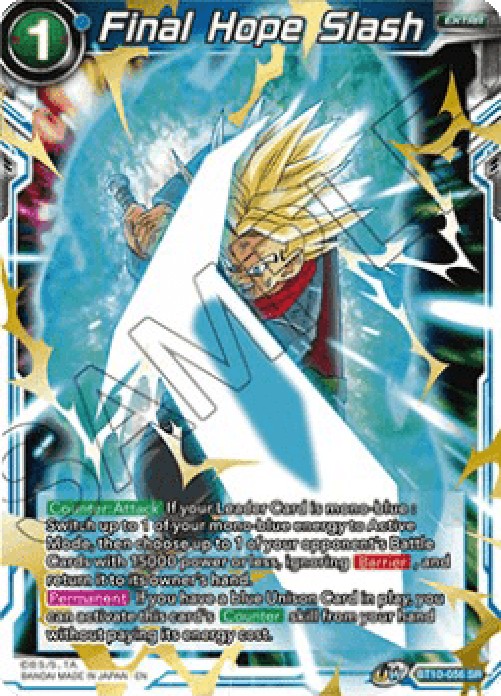 Dragon Ball Super BT10 Final Hope Slash