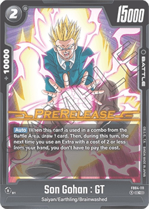 Dragon Ball Super FB04P Son Gohan : GT (FB04-111) [Fusion World]