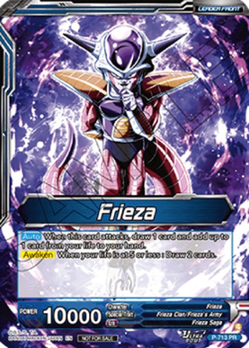 Dragon Ball Super P Frieza // Frieza, Unwavering Pride (V.2 - Promo)