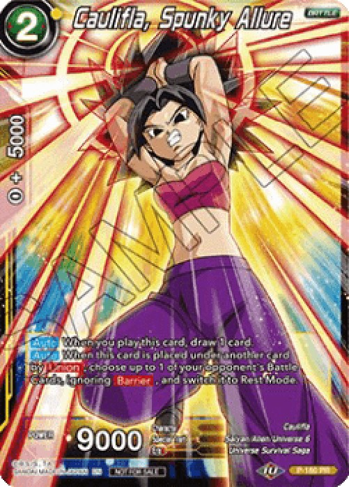 Dragon Ball Super P Caulifla, Spunky Allure