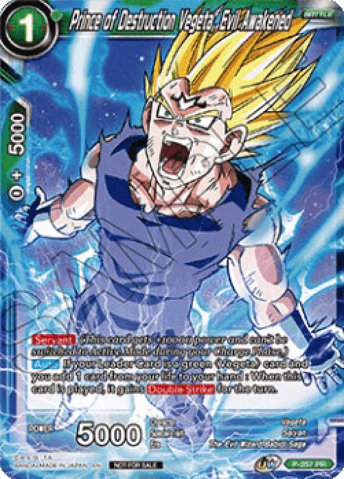 Dragon Ball Super P Prince of Destruction Vegeta, Evil Awakened (V.1 - Prom