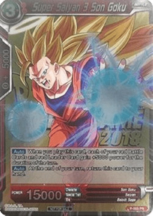 Dragon Ball Super P Super Saiyan 3 Son Goku (V.2 - Promo)