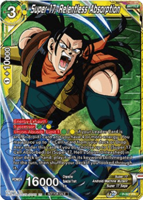 Dragon Ball Super P Super 17, Relentless Absorption (V.2 - Promo)