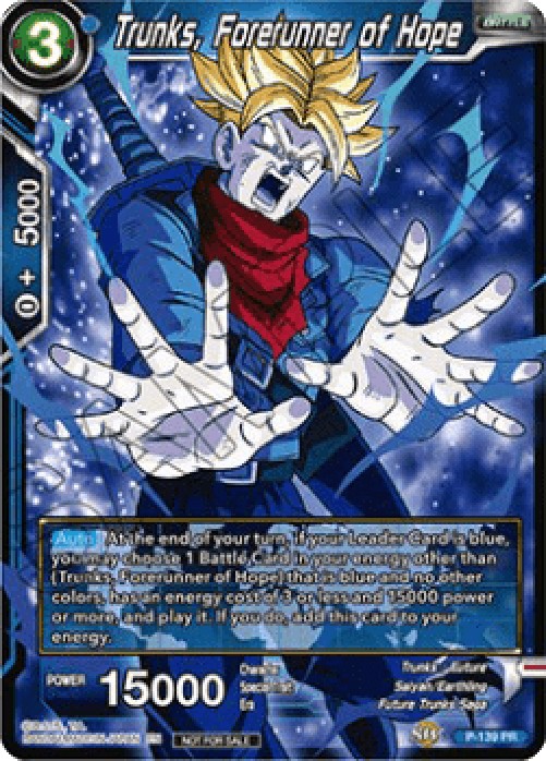 Dragon Ball Super P Trunks, Forerunner of Hope
