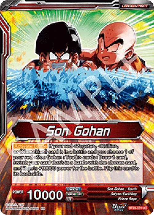 Dragon Ball Super BT28 Son Gohan // Son Gohan, Protecting the Weak (V.2 - A