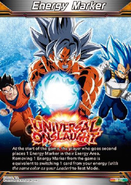 Dragon Ball Super BT28 Energy Marker (M-22 Prismatic Clash) (V.1 - Token )