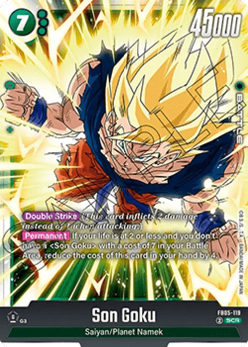 Dragon Ball Super FB05 Son Goku (FB05-119) [Fusion World] (V.1 - Secret Rar