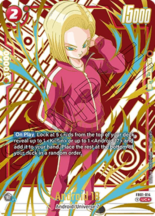 Dragon Ball Super FB05 Android 18 (FB01-014) [Fusion World]