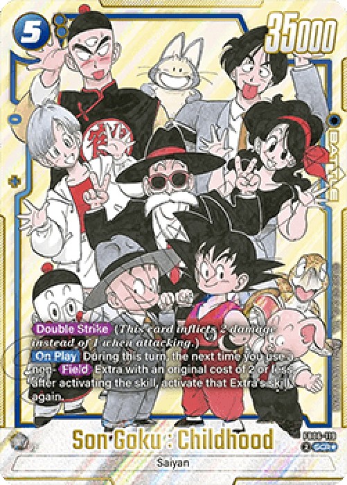Dragon Ball Super SB02 Son Goku : Childhood (FB06-119) [Fusion World]