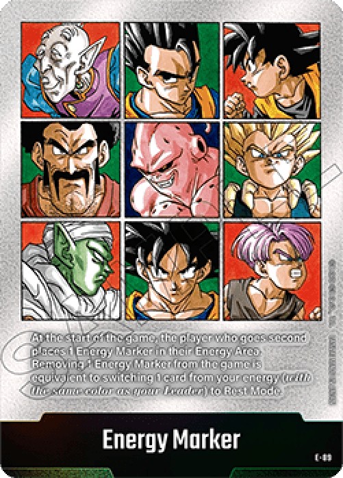 Dragon Ball Super SB02 Energy Marker (E-89) [Fusion World] (V.1 - Token )