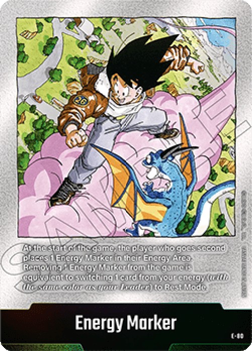 Dragon Ball Super SB02 Energy Marker (E-80) [Fusion World] (V.1 - Token )