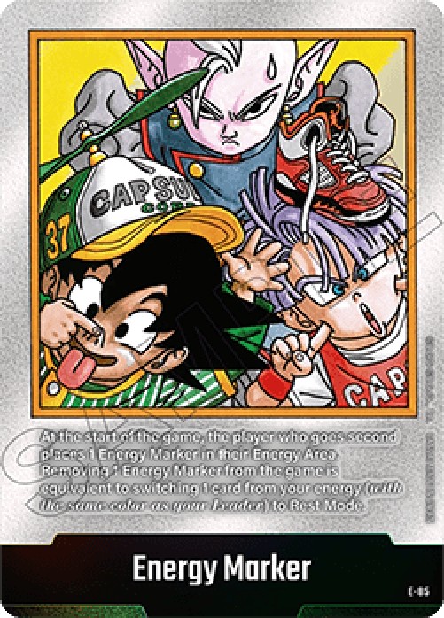 Dragon Ball Super SB02 Energy Marker (E-85) [Fusion World] (V.1 - Token )