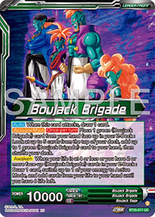 Dragon Ball Super BT25 Boujack Brigade // Boujack, Crashing the Tournament