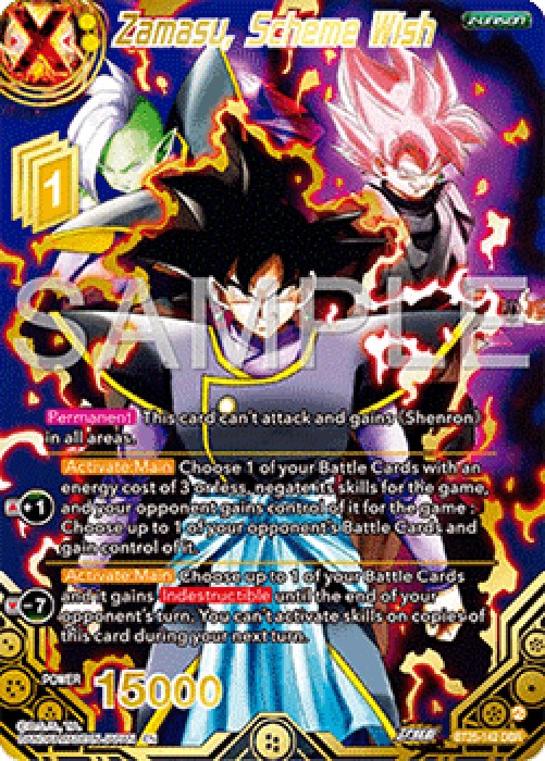 Dragon Ball Super BT25 Zamasu, Scheme Wish