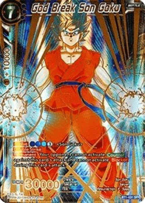 Dragon Ball Super BT1 God Break Son Goku (V.2 - Special Rare)