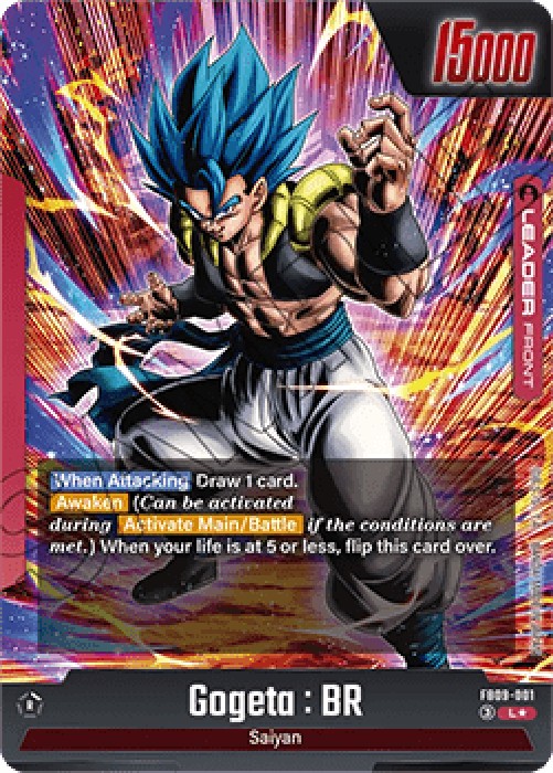 Dragon Ball Super FB09 Gogeta : BR // Gogeta : BR (FB09-001) [Fusion World]