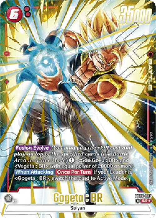 Dragon Ball Super FB09 Gogeta : BR (FB09-007) [Fusion World] (V.2 - Alterna