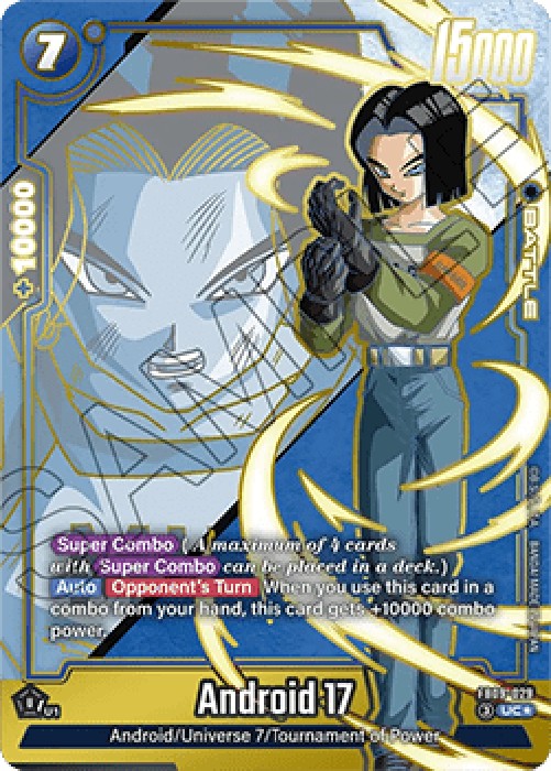 Dragon Ball Super FB09 Android 17 (FB09-029) [Fusion World] (V.2 - Alternat