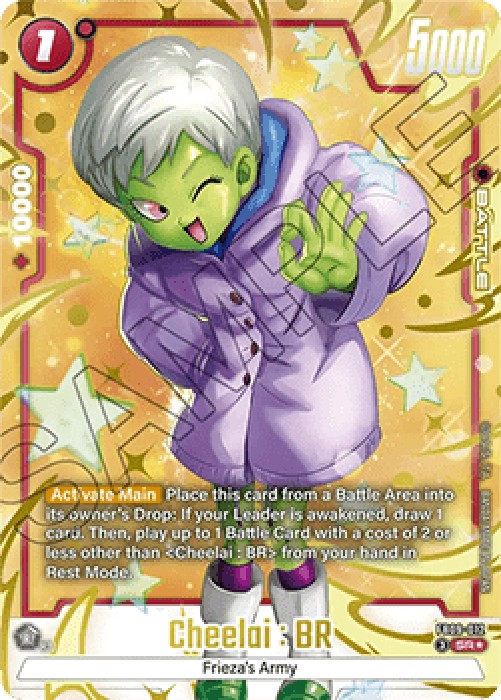 Dragon Ball Super FB09 Cheelai : BR (FB09-012) [Fusion World] (V.2 - Altern