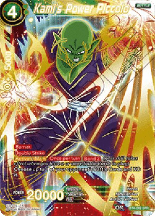 Dragon Ball Super BT4 Kami's Power Piccolo (V.2 - Special Rare)