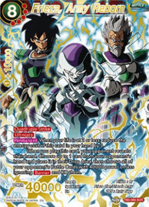 Dragon Ball Super TB3 Frieza, Army Reborn