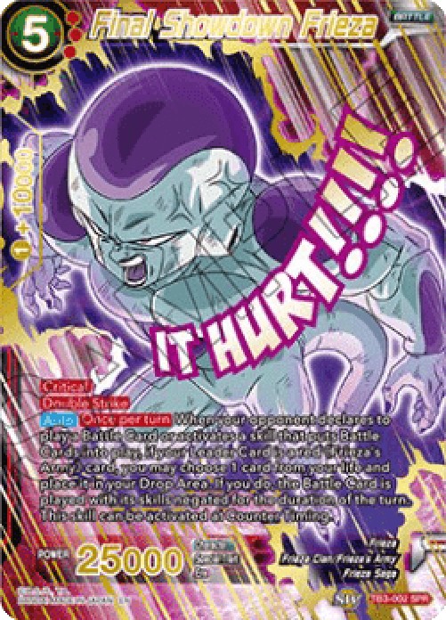 Dragon Ball Super TB3 Final Showdown Frieza (V.2 - Special Rare)