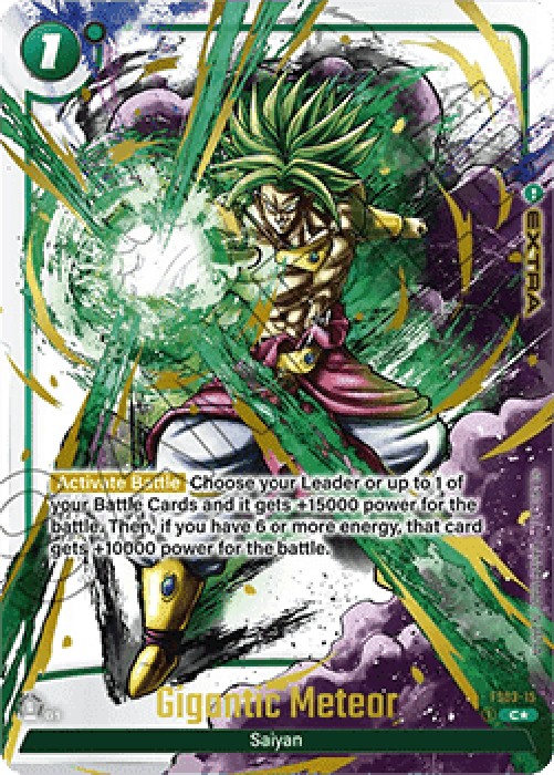 Dragon Ball Super FB02 Gigantic Meteor (FS03-15) [Fusion World]