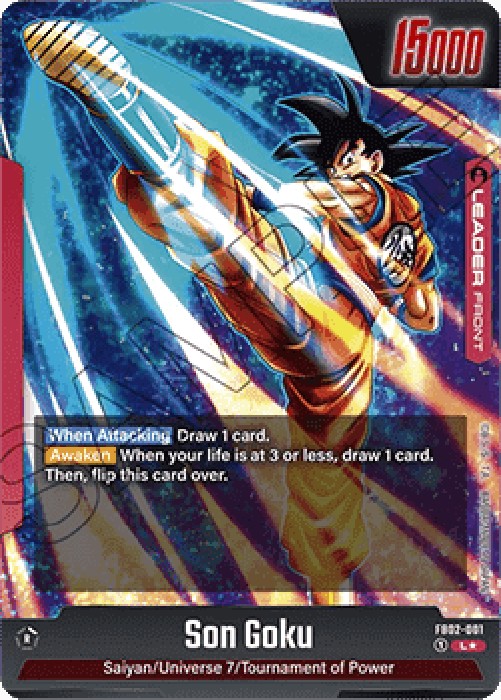 Dragon Ball Super FB02 Son Goku // Son Goku (FB02-001) [Fusion World] (V.2 