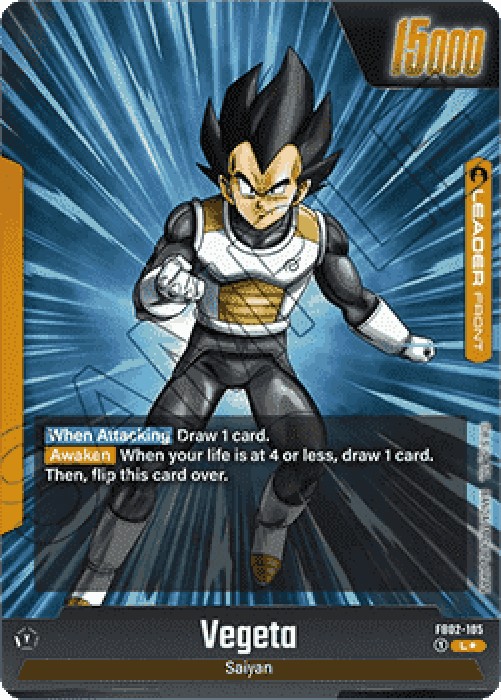 Dragon Ball Super FB02 Vegeta // Vegeta (FB02-105) [Fusion World] (V.2 - Al