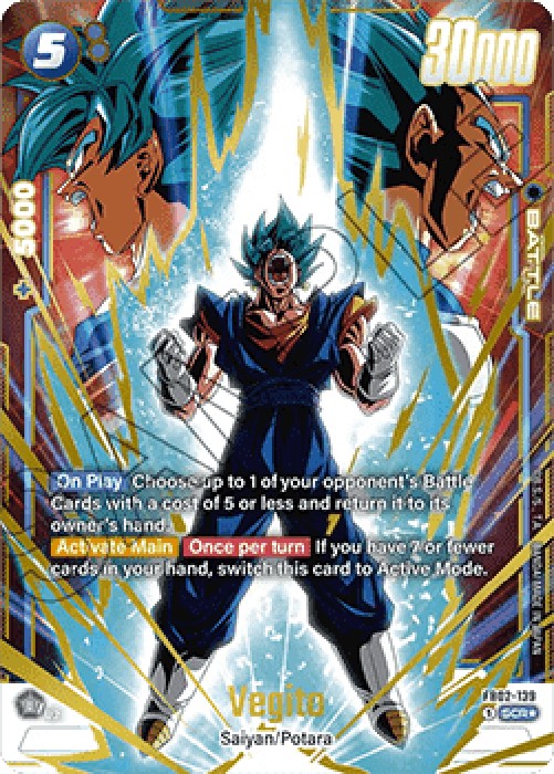 Dragon Ball Super FB02 Vegito (FB02-139) [Fusion World] (V.2 - Alternate Ar