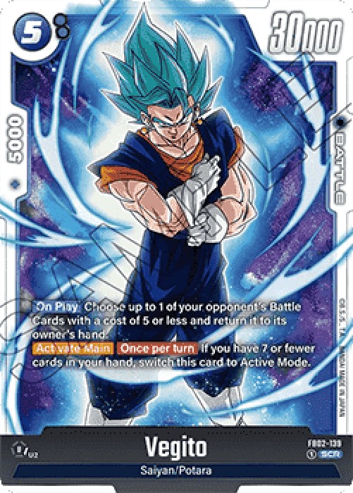 Dragon Ball Super FB02 Vegito (FB02-139) [Fusion World] (V.1 - Secret Rare)