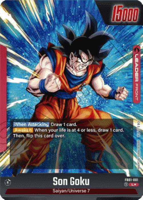 Dragon Ball Super FB01 Son Goku // Son Goku (FB01-001) [Fusion World] (V.2 