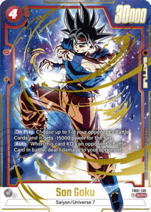 Dragon Ball Super FB01 Son Goku (FB01-139) [Fusion World] (V.2 - Alternate 