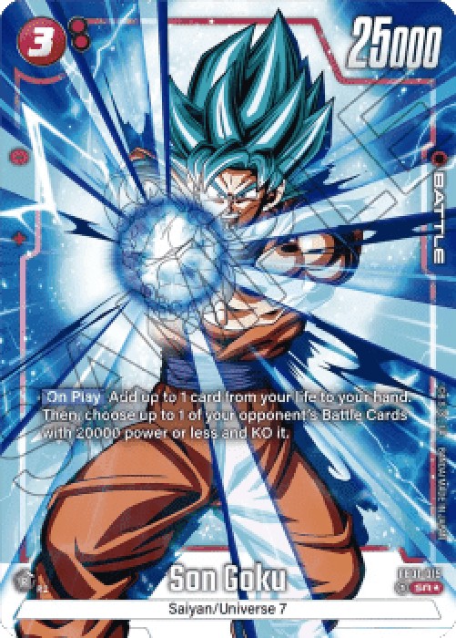 Dragon Ball Super FB01 Son Goku (FB01-015) [Fusion World] (V.2 - Alternate 
