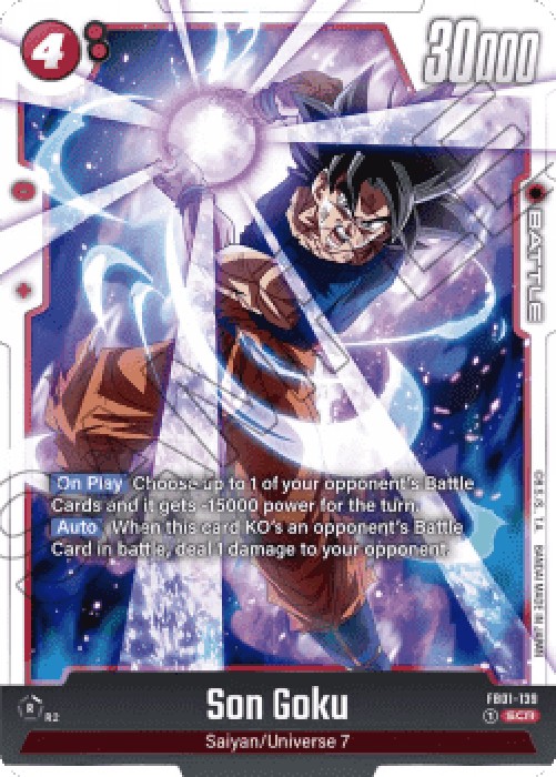 Dragon Ball Super FB01 Son Goku (FB01-139) [Fusion World] (V.1 - Secret Rar
