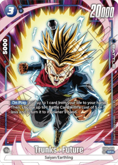 Dragon Ball Super FB01 Trunks : Future (FB01-050) [Fusion World] (V.2 - Alt