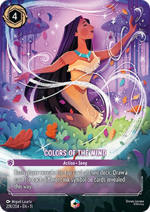 Lorcana 11WSP Colors of the Wind (V.2)