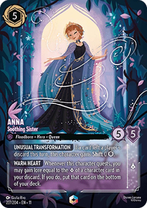 Lorcana 11WSP Anna - Soothing Sister (V.2)