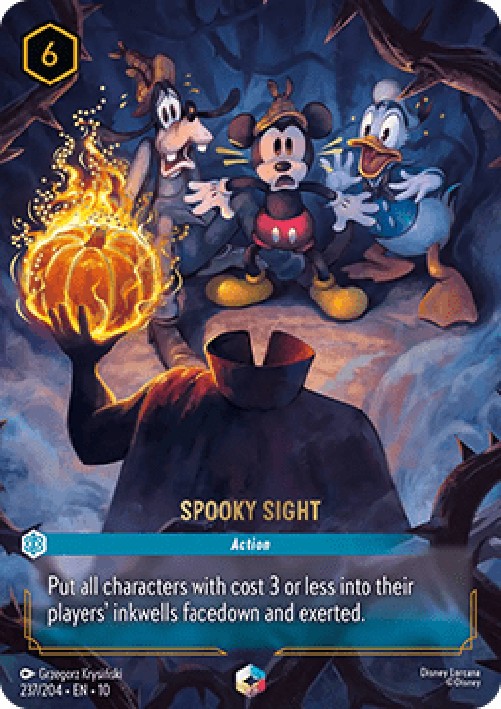 Lorcana 10WHI Spooky Sight (V.2)