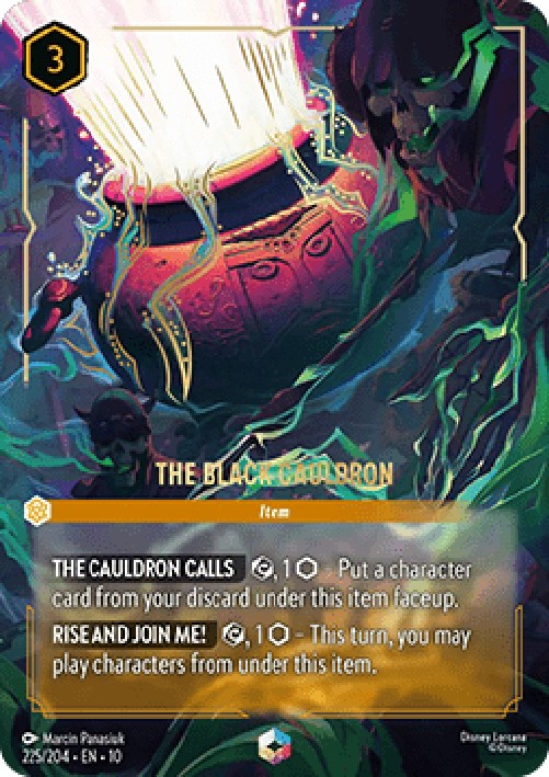 Lorcana 10WHI The Black Cauldron (V.2)