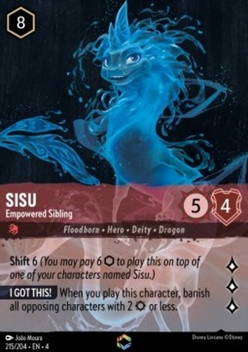 Lorcana 4URS Sisu - Empowered Sibling (V.2)