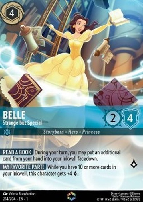 Lorcana 1TFC Belle - Strange but Special (V.2)