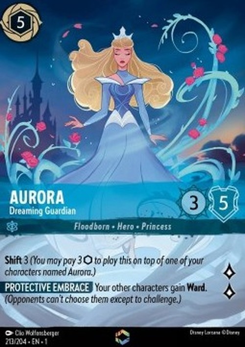 Lorcana 1TFC Aurora - Dreaming Guardian (V.2)