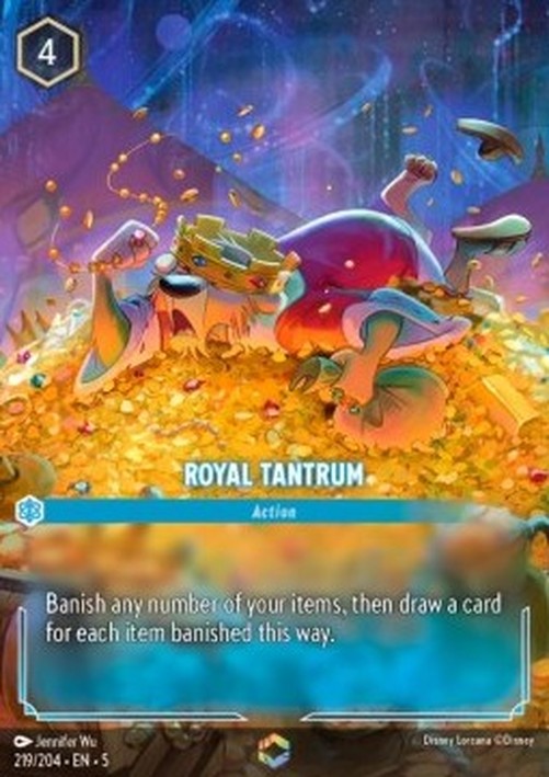 Lorcana 5SSK Royal Tantrum (V.2)