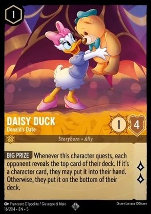 Lorcana 5SSK Daisy Duck - Donald's Päivä