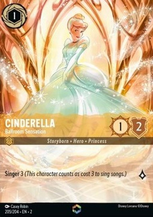 Lorcana 2ROF Cinderella - Ballroom Sensation (V.2)