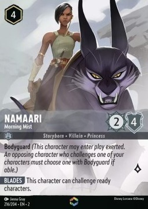 Lorcana 2ROF Namaari - Morning Mist (V.2)
