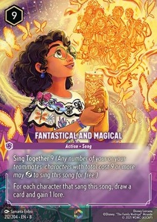 Lorcana 8JAF Fantastical and Magical (V.2)