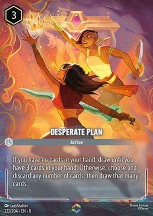 Lorcana 8JAF Desperate Plan (V.2)